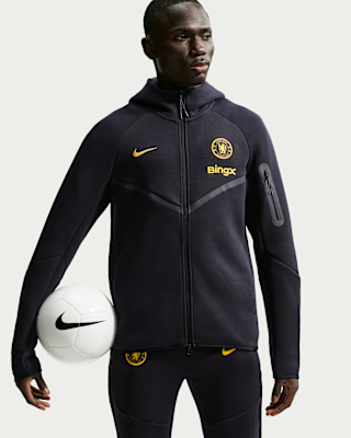 Chelsea FC Tech Fleece Windrunner Men's Nike Soccer Full-Zip